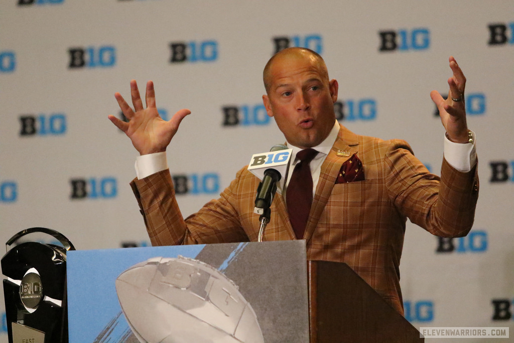 Minnesota doesn't project to be a major contender in the Big Ten this year, but P.J. Fleck could make this interesting.