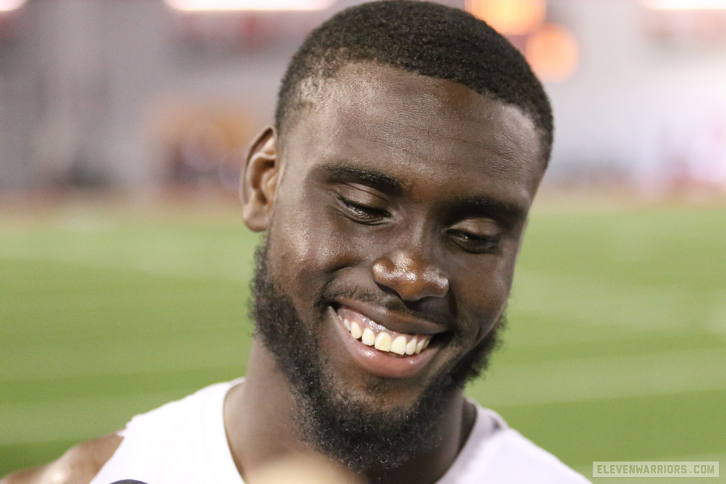 Ben Victor, all smiles Ben Victor, all smiles