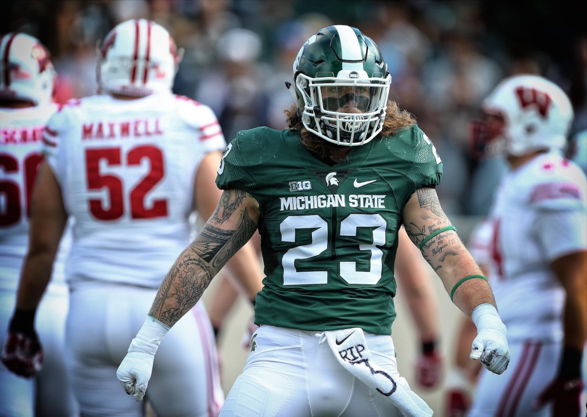 Chris Frey is Michigan State's top returning defensive player.