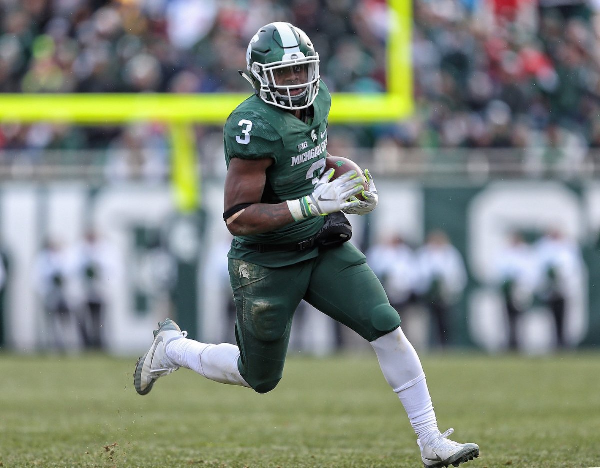 Michigan State needs LJ Scott to be the star running back he is capable of being in 2017.