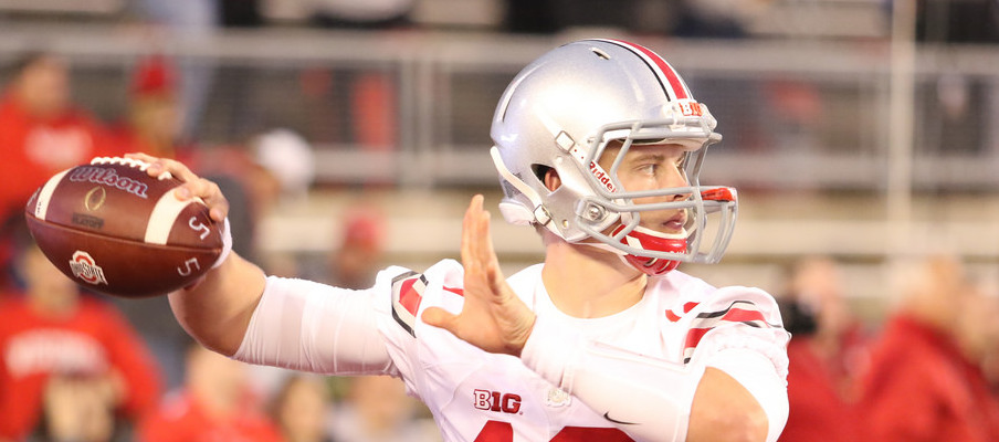 Joe Burrow saw occasional playing time as a backup quarterback during the 2016 season.