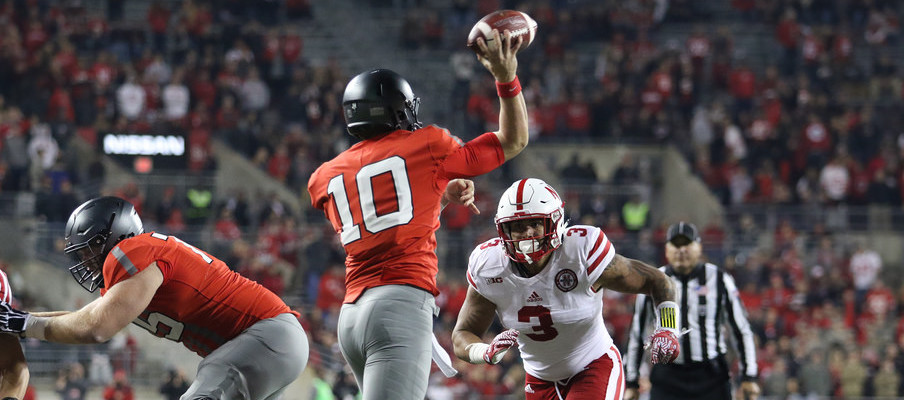 Joe Burrow saw playing time against Nebraska last season.