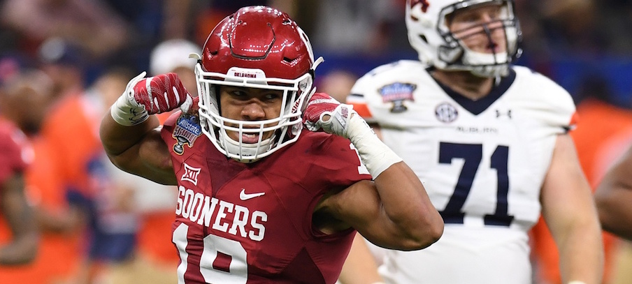 Caleb Kelly looks to be a breakout player on Oklahoma's defense.