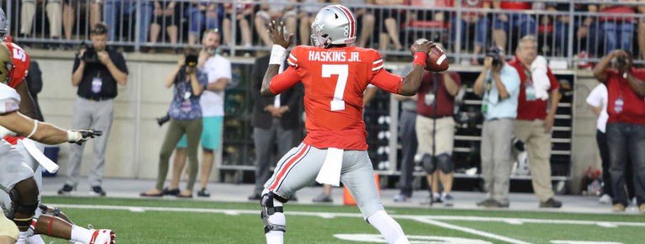 Dwayne Haskins has a hose but his inexperience showed last week against UNLV.