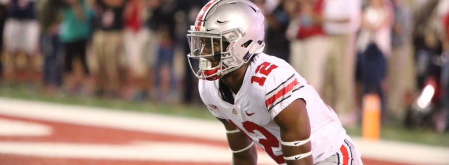 Denzel Ward had some early struggles but finished with 5 PBU and an INT. Denzel Ward had some early struggles but finished with 5 PBU and an INT.