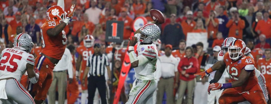 J.T. Barrett and the rest of Ohio State's pass offense would love to end the big game blues a week from Saturday.