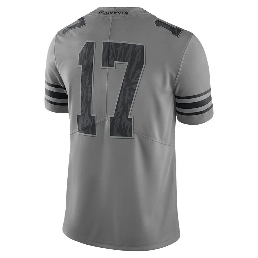 Nike's Limited Edition Ohio State jersey in gray