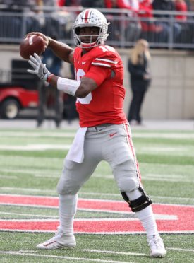 After just eight interceptions in the previous 21 games, J.T. Barrett's thrown six in the past two games.