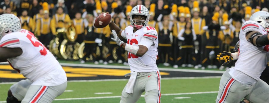 J.T. Barrett tossed a career-high four interceptions against Iowa. 