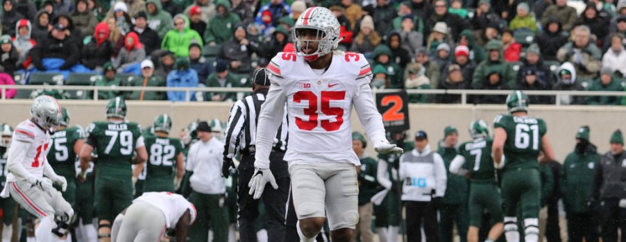Chris Worley's struggles biting too hard in playaction and struggling to stay with pass catchers was exposed at Iowa. Chris Worley's struggles biting too hard in playaction and struggling to stay with pass catchers was exposed at Iowa.