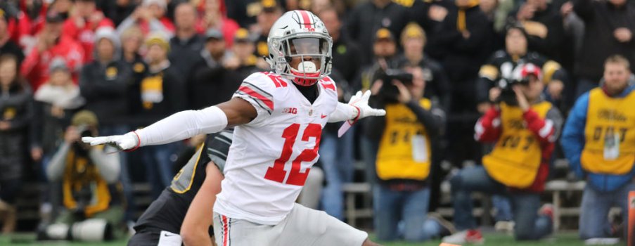 Denzel Ward leads Ohio State with 12 passes defensed.