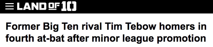 "Former Big Ten Rival" "Former Big Ten Rival"