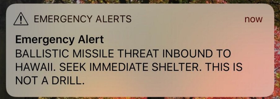 Emergency Alert