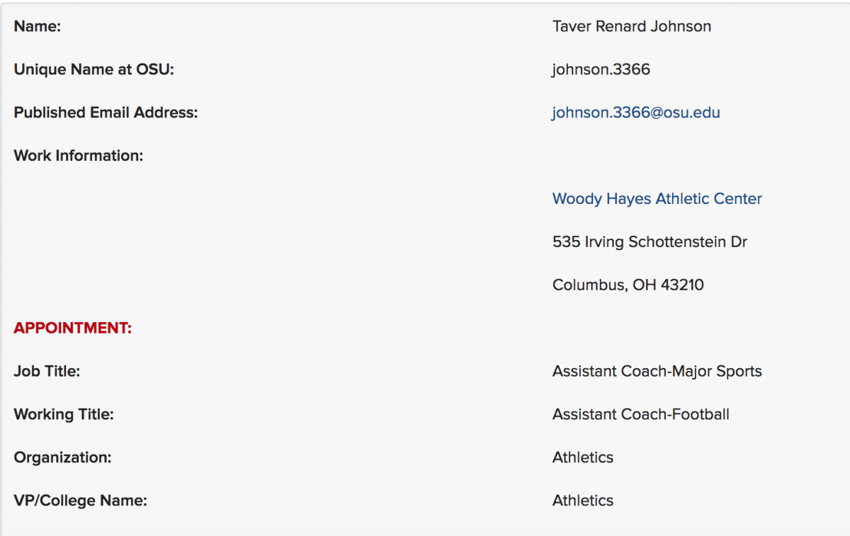 Taver Johnson profile Taver Johnson profile