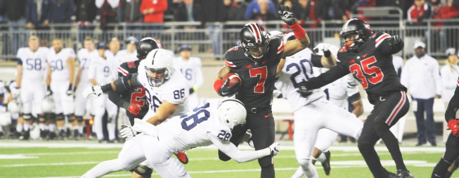 Jalin Marshall averaged 13.5 yards per punt return in 2015. Jalin Marshall averaged 13.5 yards per punt return in 2015.