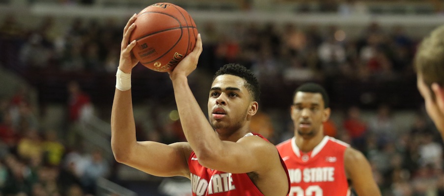 D'Angelo Russell and Keita Bates-Diop D'Angelo Russell and Keita Bates-Diop