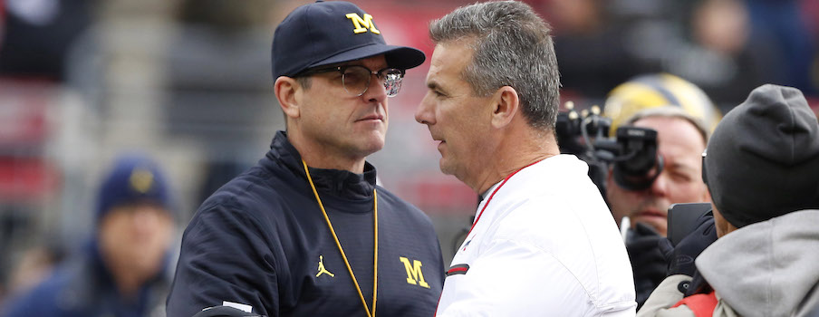 Jim Harbaugh and Urban Meyer