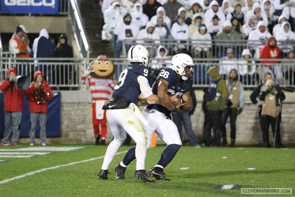 Penn State and Saquon in the backfield of the 2016 matchup. Penn State and Saquon in the backfield of the 2016 matchup.