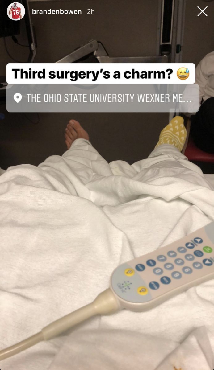 Branden Bowen Had Surgery Branden Bowen Had Surgery