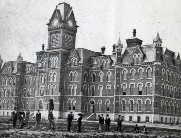 The original University Hall The original University Hall