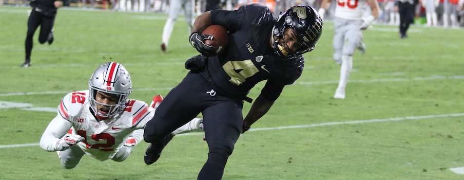 Isaiah Pryor misses a tackle on Rondale Moore