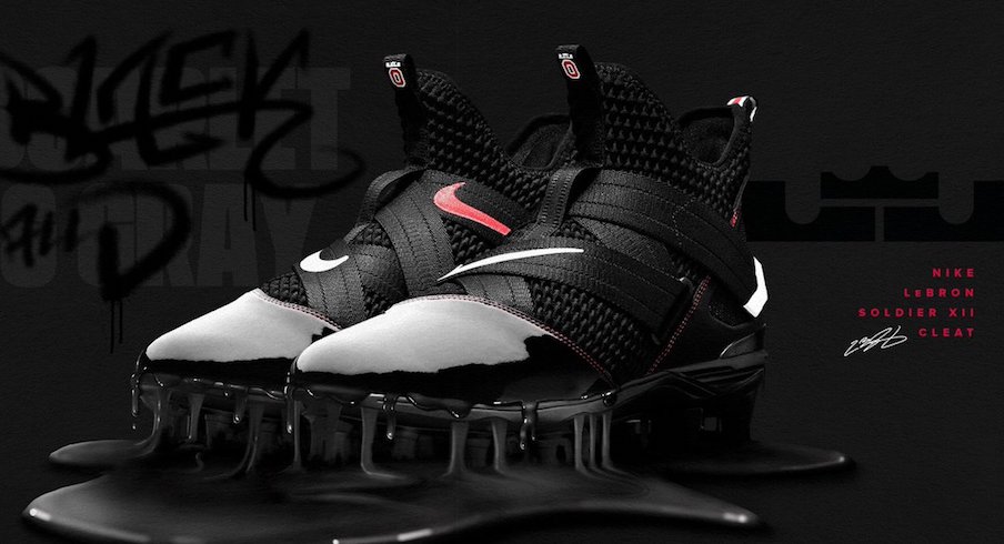 ohio state lebron cleats