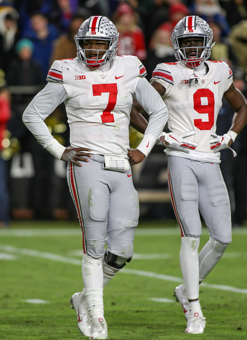 haskins and victor, purdue 2018 haskins and victor, purdue 2018