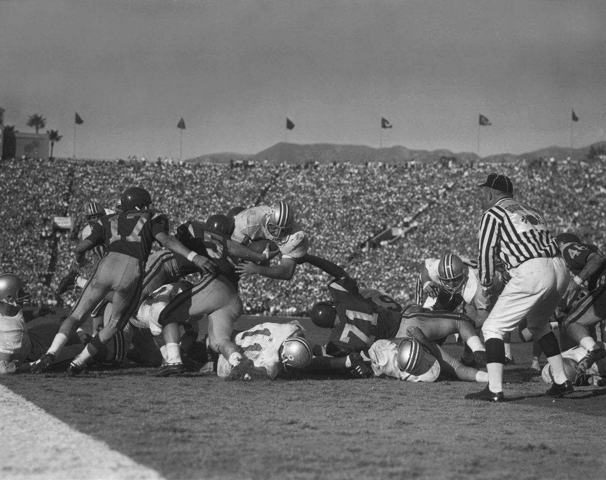 Jim Otis in the Rose Bowl