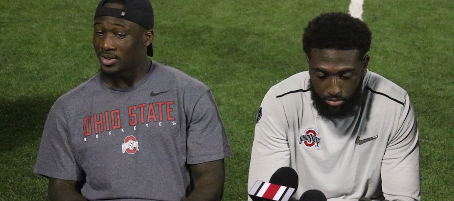 Johnnie Dixon and Parris Campbell