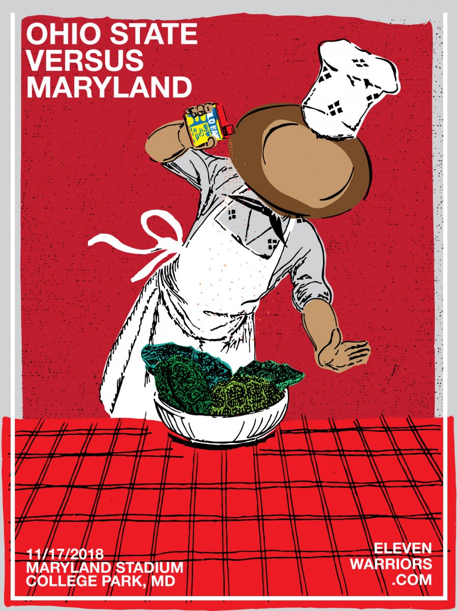 Brutus whips up some regional cuisine in this weeks' Game Poster.