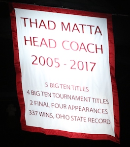 Thad Matta banner