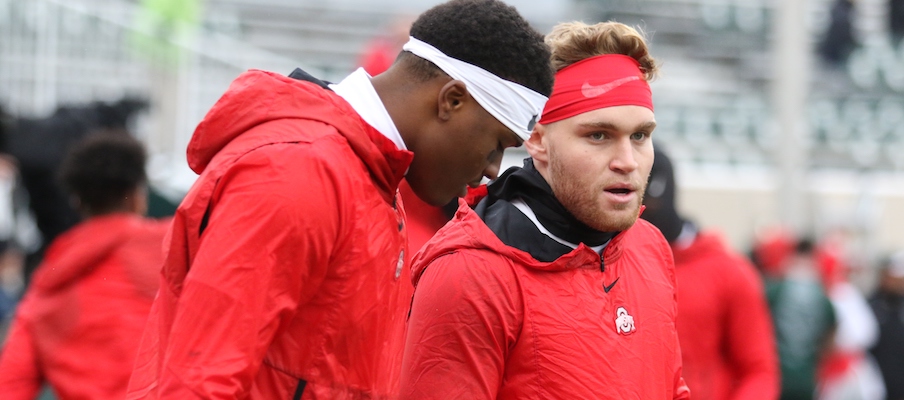 Dwayne Haskins and Tate Martell Dwayne Haskins and Tate Martell