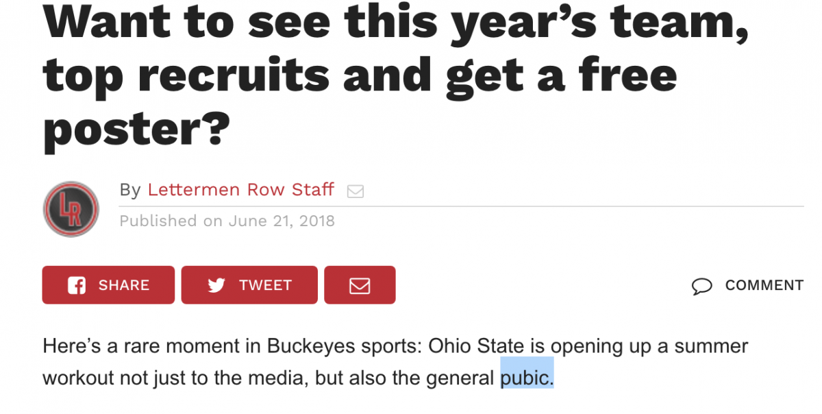 General pubic General pubic