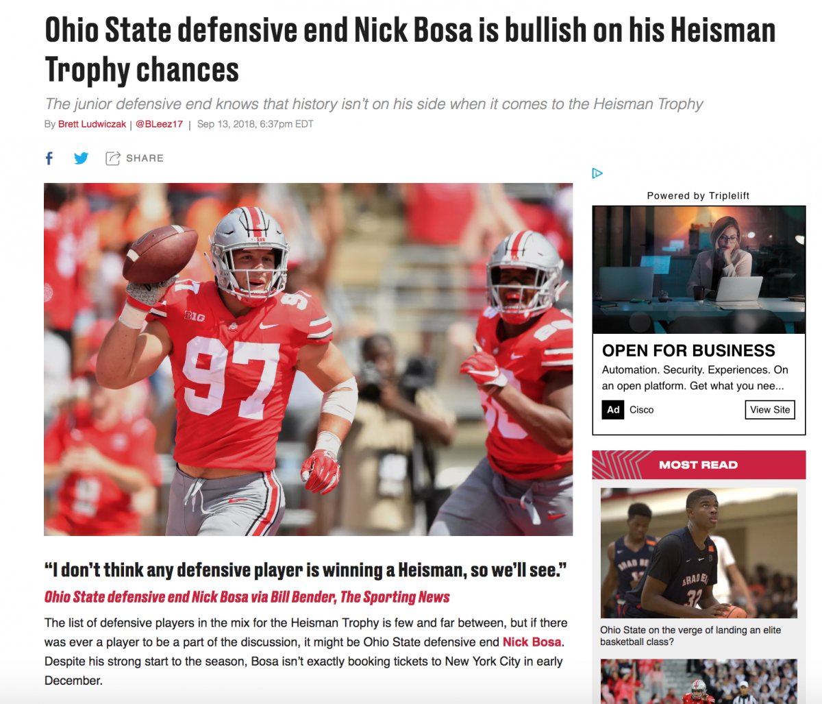 Unpopular Opinion: OSU would not have won the 2015 title with J.T. Barrett at quarterback - Land-Grant Holy Land