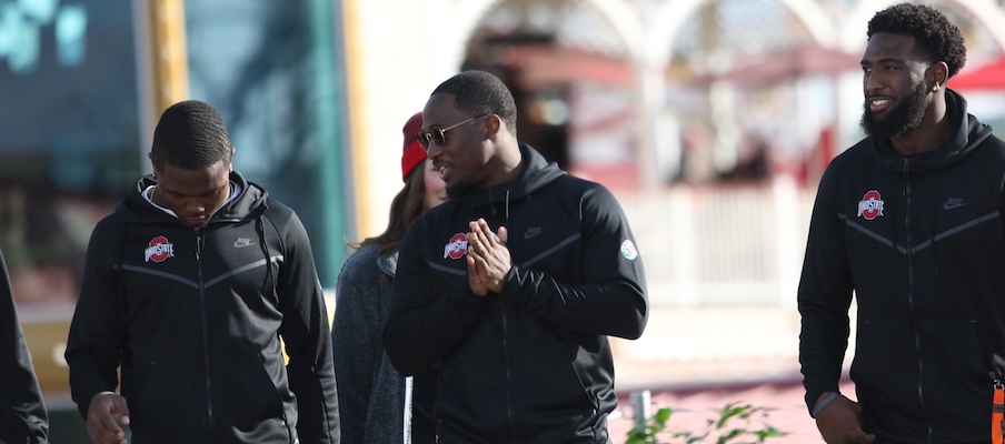 Terry McLaurin, Johnnie Dixon and Parris Campbell