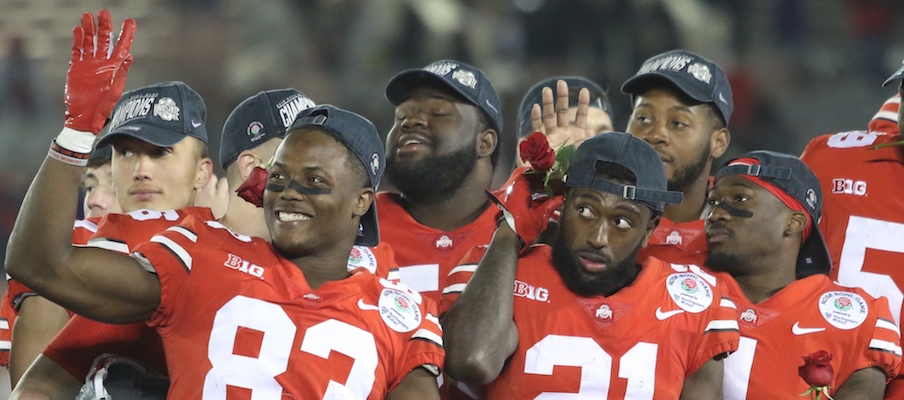 Terry McLaurin, Parris Campbell and Johnnie Dixon