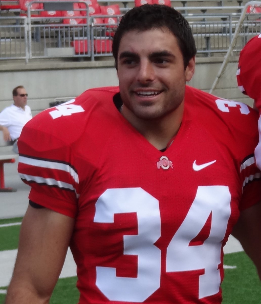 Nate Ebner in 2011