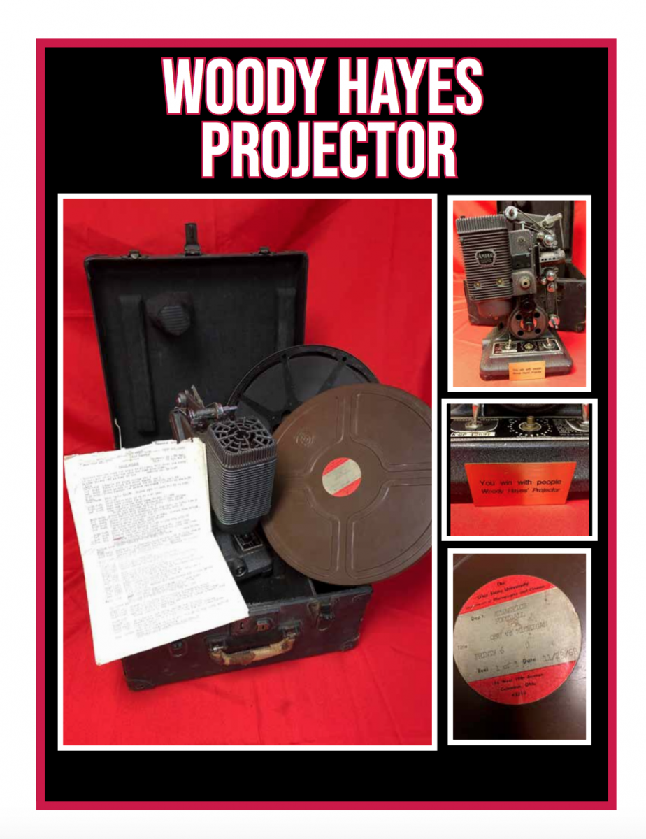 Woody's film projector. Woody's film projector.