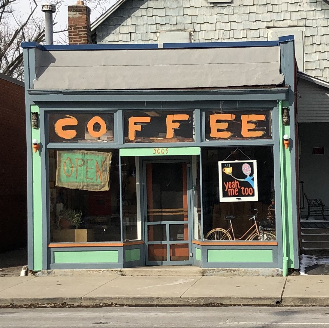 World's best coffee shop. World's best coffee shop.