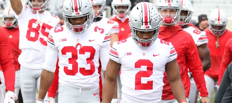 Master Teague and J.K. Dobbins Master Teague and J.K. Dobbins
