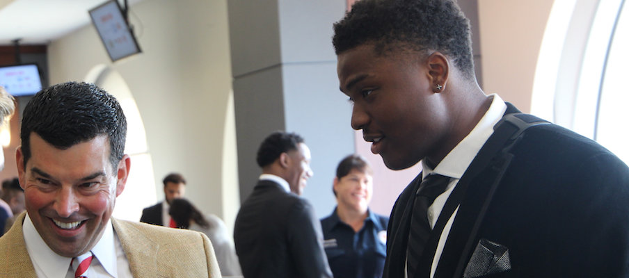 Ryan Day and Dwayne Haskins Ryan Day and Dwayne Haskins