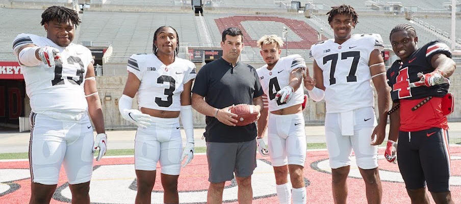 Darrion Henry, Lejond Cavazos, Ryan Day, Julian Fleming, Paris Johnson Jr. and Clark Phillips Darrion Henry, Lejond Cavazos, Ryan Day, Julian Fleming, Paris Johnson Jr. and Clark Phillips