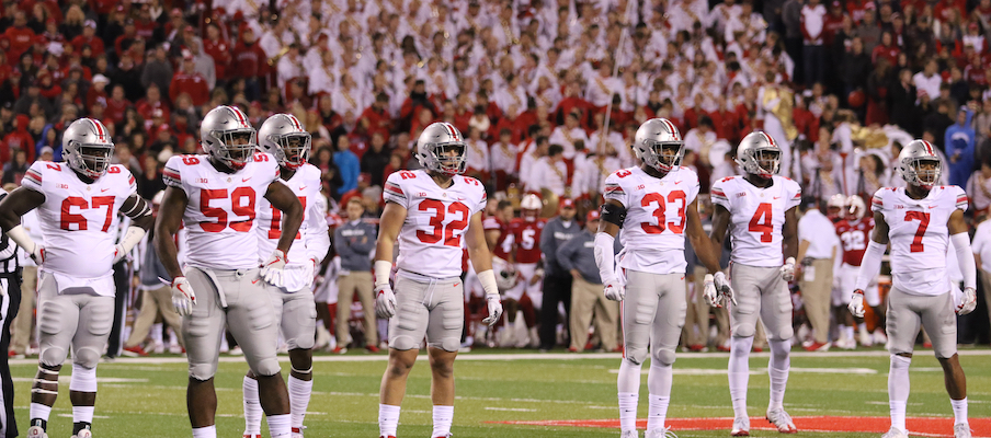 Ohio State's defense at Nebraska 2017