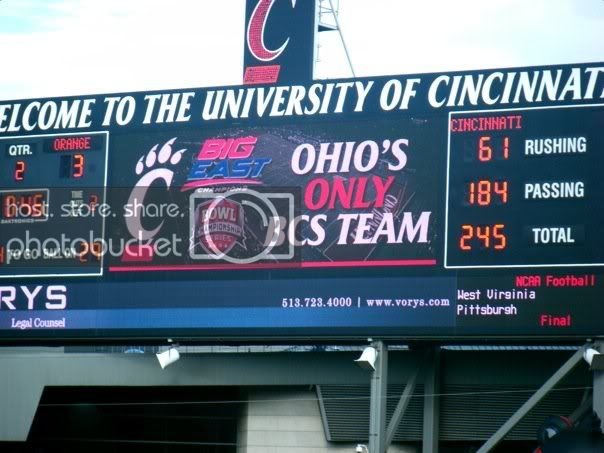 Ohio's only BCS team. Ohio's only BCS team.