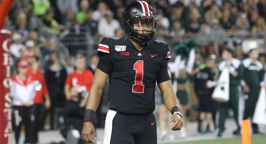 justin fields jersey black