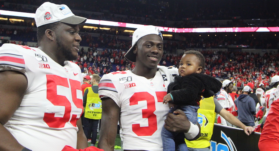 Craig Young with son