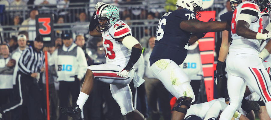 Ohio State vs. Penn State in 2014