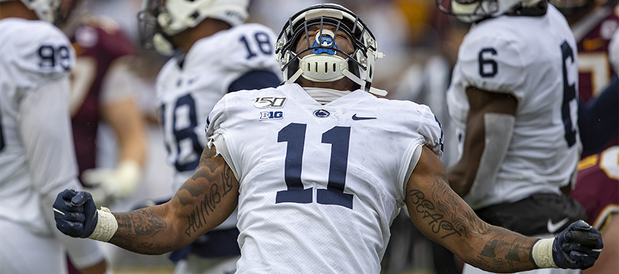 Micah Parsons may be the country's top linebacker in 2020. Micah Parsons may be the country's top linebacker in 2020.