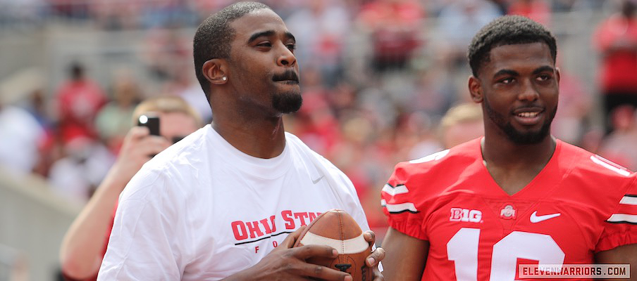 Troy Smith and J.T. Barrett Troy Smith and J.T. Barrett