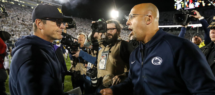 Jim Harbaugh and James Franklin